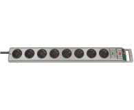 Brennenstuhl LISTWA PRZEPIĘCIOWA "SUPER-SOLID" 8GN 2,5M SREBRNA 13500A - 1126674 - zdjęcie 1